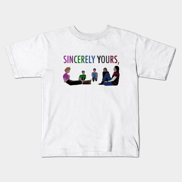 Sincerely Yours, The Breakfast Club Kids T-Shirt by joelthayer